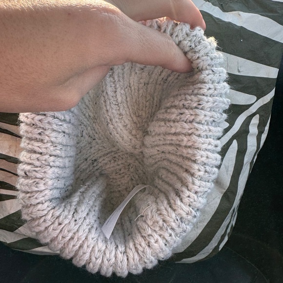 Nordic Cozy Knit Kids Hat - Gray made in Bricklane, London England  European hat - Picture 3 of 4